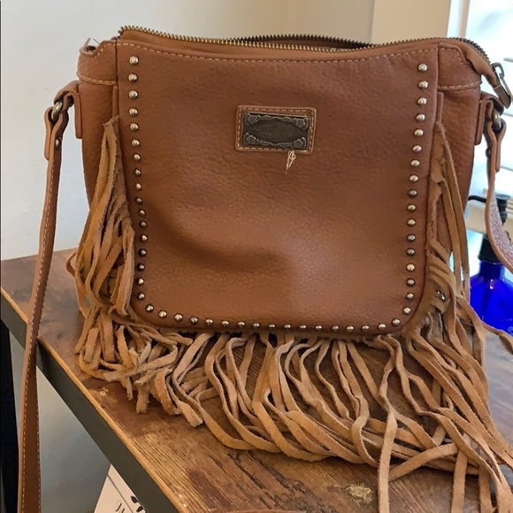 Shyanne Handbags - Shyanne Fringe Leather Crossbody